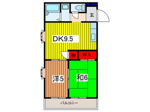 クレ－ル大宮の物件間取画像